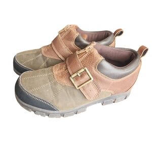 Austin Kids Brown and Tan Leather Shoes